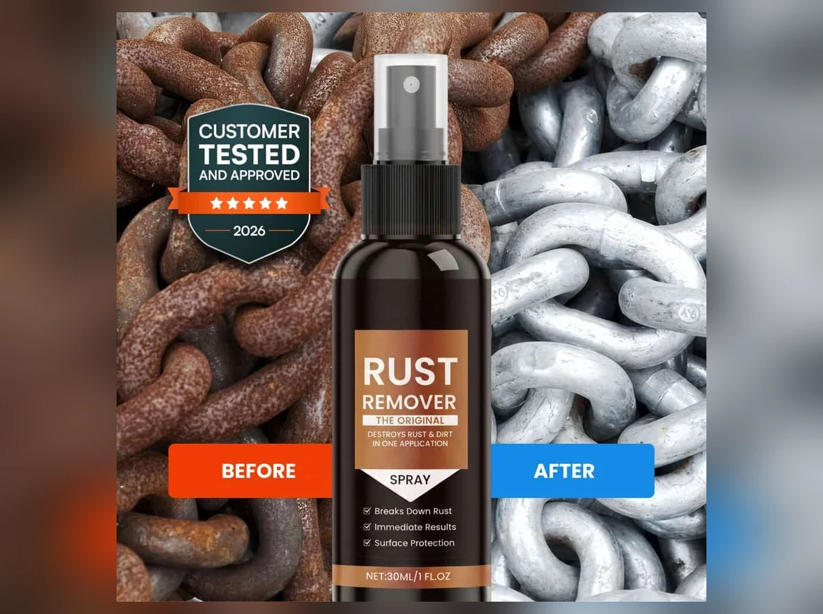 Rustifix™ Rapid-Action Rust Dissolver & Protective Metal Restoration Spray